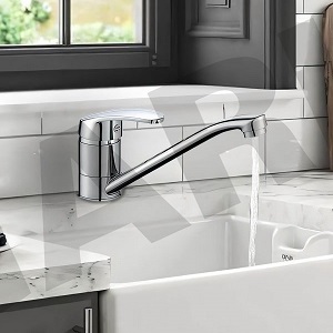 Vòi rửa chén nóng lạnh cổ thấp GARIS GF7M